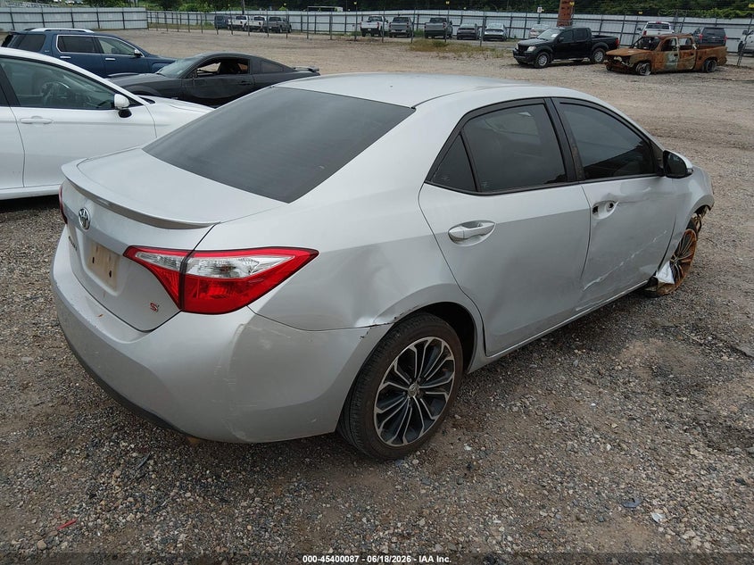 2016 Toyota Corolla VIN 5YFBURHE8GP403063 IAAI salvage auction — FRONT END, Salvage (Louisiana), sold $2,100 on 2026-07-27 (photo 4)