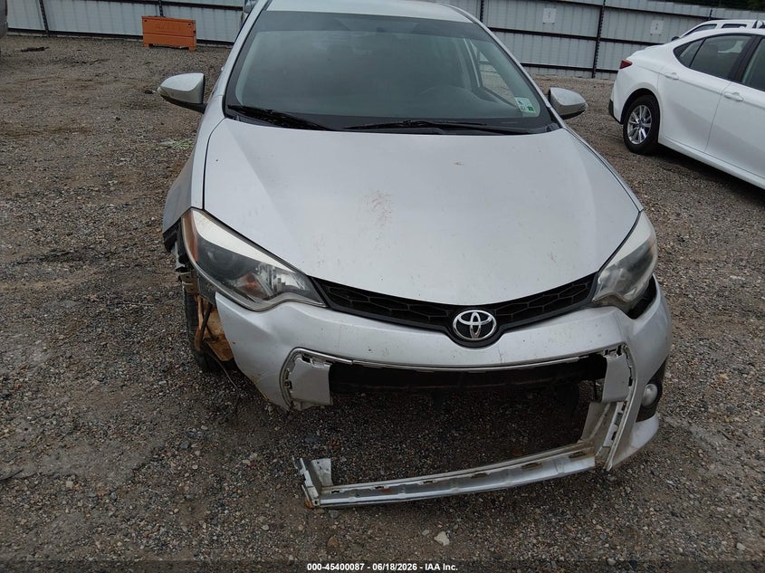 2016 Toyota Corolla VIN 5YFBURHE8GP403063 IAAI salvage auction — FRONT END, Salvage (Louisiana), sold $2,100 on 2026-07-27 (photo 6)