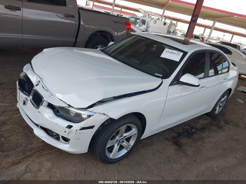 2014 BMW VIN WBA3B3C58EJ982505 IAAI salvage auction — FRONT END, Salvage (Arizona), sold $1,575 on 2026-07-21 (photo 2)