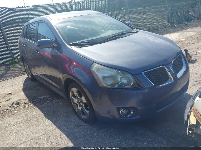 2009 Pontiac Vibe VIN 5Y2SP67019Z461391 IAAI salvage auction — NORMAL WEAR, Original (Ohio), sold $575 on 2026-07-09 (photo 1)