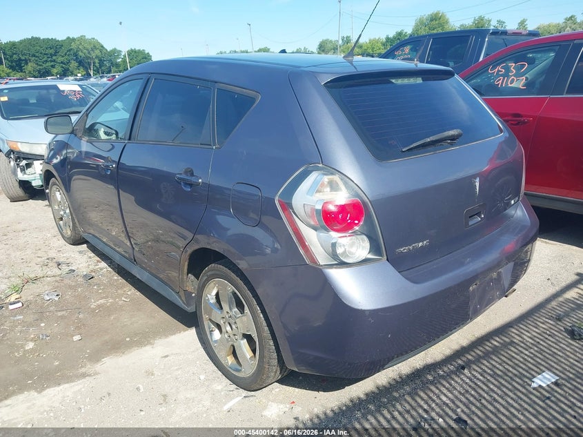 2009 Pontiac Vibe VIN 5Y2SP67019Z461391 IAAI salvage auction — NORMAL WEAR, Original (Ohio), sold $575 on 2026-07-09 (photo 3)