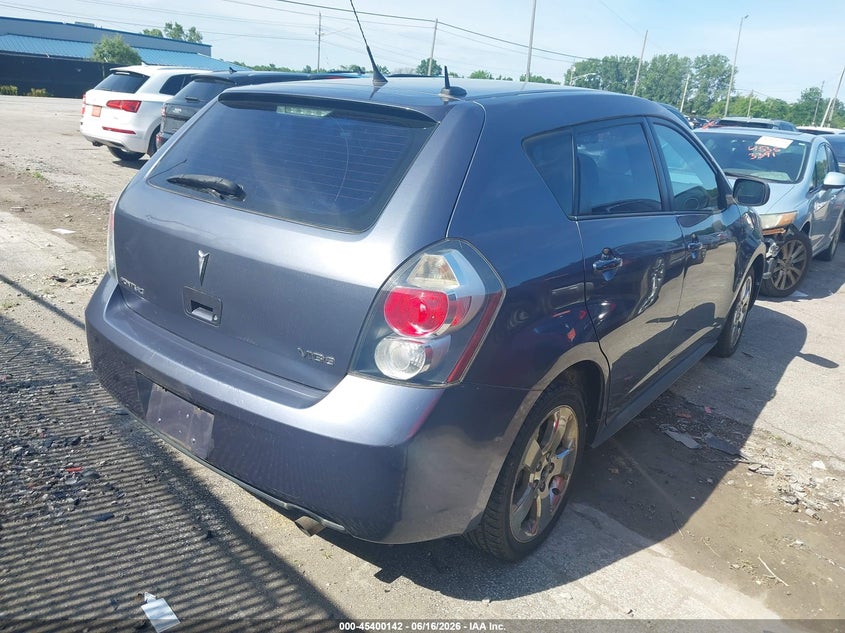 2009 Pontiac Vibe VIN 5Y2SP67019Z461391 IAAI salvage auction — NORMAL WEAR, Original (Ohio), sold $575 on 2026-07-09 (photo 4)