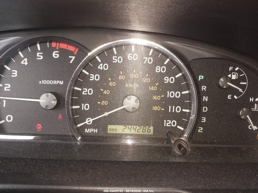 2005 Toyota Sequoia VIN 5TDZT38A85S250149 IAAI salvage auction — FRONT END, Salvage (New Jersey), sold $1,000 on 2026-07-31 (photo 7)