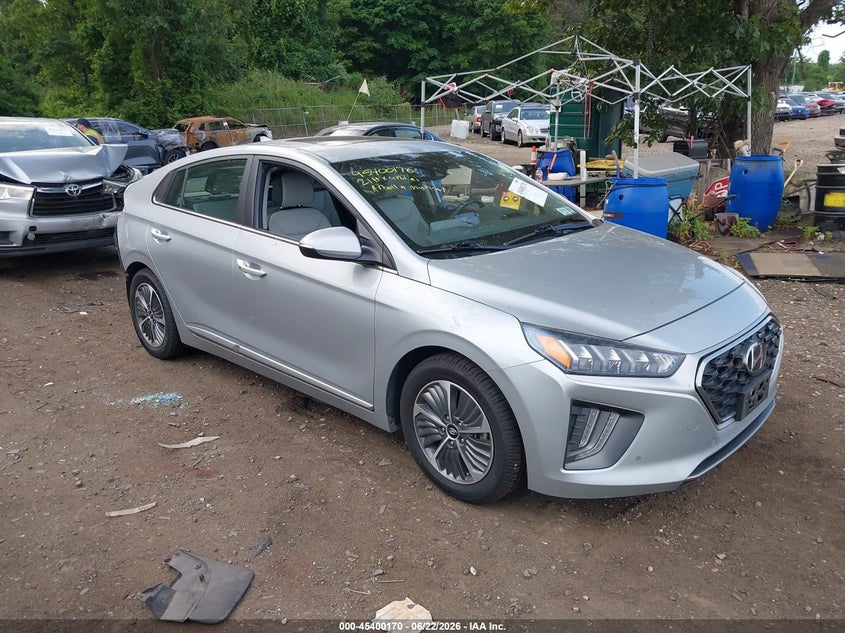 2021 Hyundai Ioniq VIN KMHCX5LD0MU247470 IAAI salvage auction — REAR END, Salvage Title, sold $6,900 on 2026-07-21 (photo 1)
