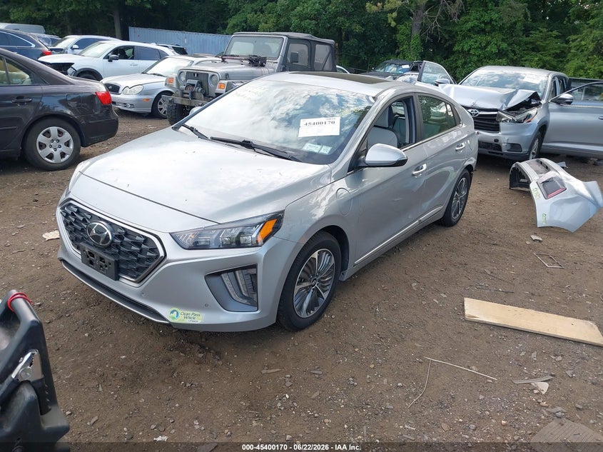 2021 Hyundai Ioniq VIN KMHCX5LD0MU247470 IAAI salvage auction — REAR END, Salvage Title, sold $6,900 on 2026-07-21 (photo 2)