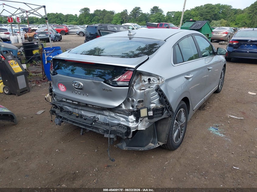 2021 Hyundai Ioniq VIN KMHCX5LD0MU247470 IAAI salvage auction — REAR END, Salvage Title, sold $6,900 on 2026-07-21 (photo 6)