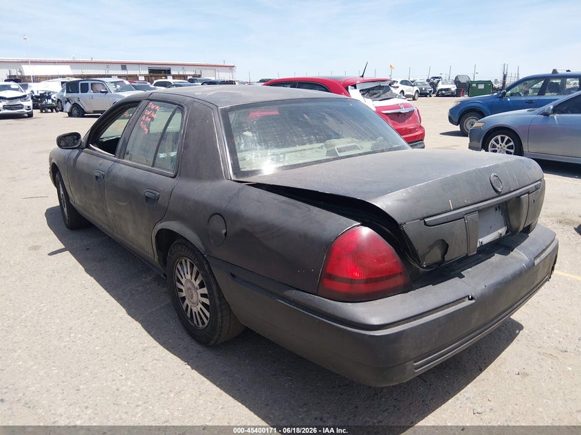 2008 Mercury Grand marquis VIN 2MEFM75V48X622723 IAAI salvage auction — NORMAL WEAR, Clear (Colorado), sold $200 on 2026-07-21 (photo 3)
