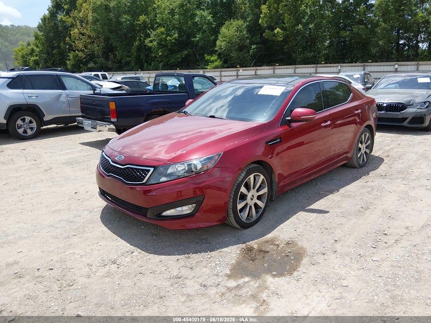 2012 Kia Optima VIN 5XXGR4A63CG071727 IAAI salvage auction — UNDERCARRIAGE, Salvage Title, sold $600 on 2026-07-22 (photo 2)