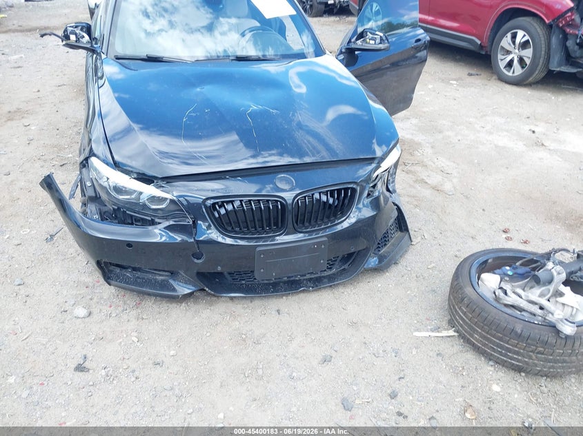 2021 BMW 2er VIN WBA2J5C01M7G47728 IAAI salvage auction — FRONT & REAR, Salvage (Massachusetts), sold $4,150 on 2026-08-14 (photo 6)
