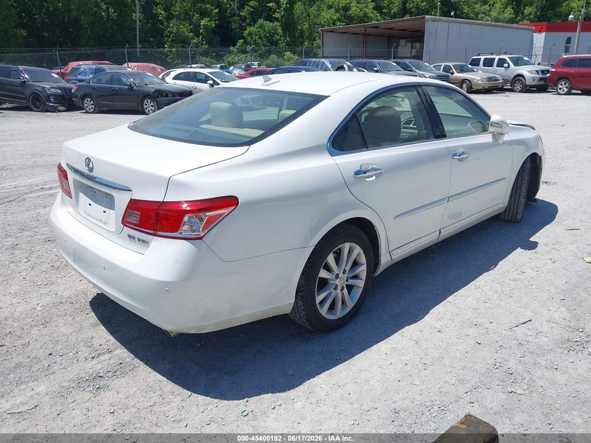2011 Lexus ES VIN JTHBK1EG3B2424583 IAAI salvage auction — FRONT END, Clear (Virginia), sold $900 on 2026-07-14 (photo 4)
