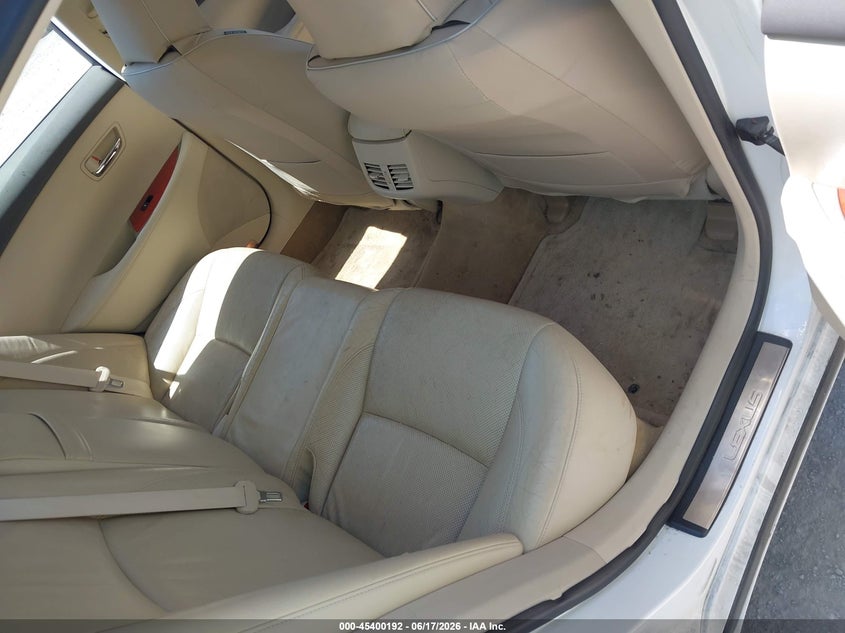 2011 Lexus ES VIN JTHBK1EG3B2424583 IAAI salvage auction — FRONT END, Clear (Virginia), sold $900 on 2026-07-14 (photo 8)