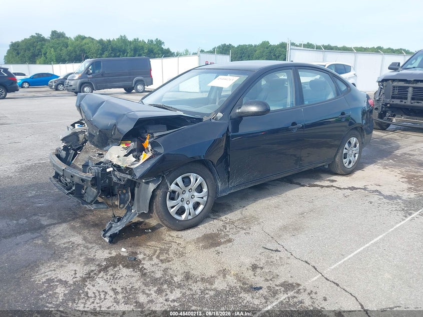 2009 Hyundai Elantra VIN KMHDU46D09U781224 IAAI salvage auction — REAR END, Salvage (Indiana), sold $200 on 2026-07-16 (photo 2)