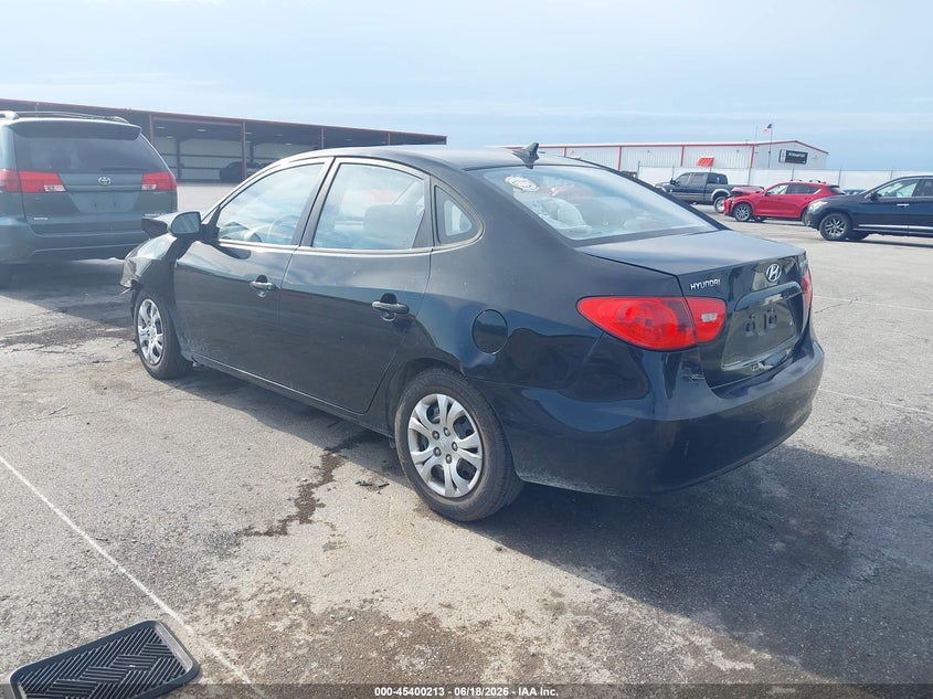 2009 Hyundai Elantra VIN KMHDU46D09U781224 IAAI salvage auction — REAR END, Salvage (Indiana), sold $200 on 2026-07-16 (photo 3)
