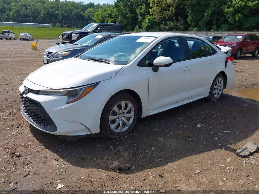 2022 Toyota Corolla VIN 5YFEPMAE3NP355194 IAAI salvage auction — REAR END, Salvage (Tennessee), sold $4,375 on 2026-07-15 (photo 2)