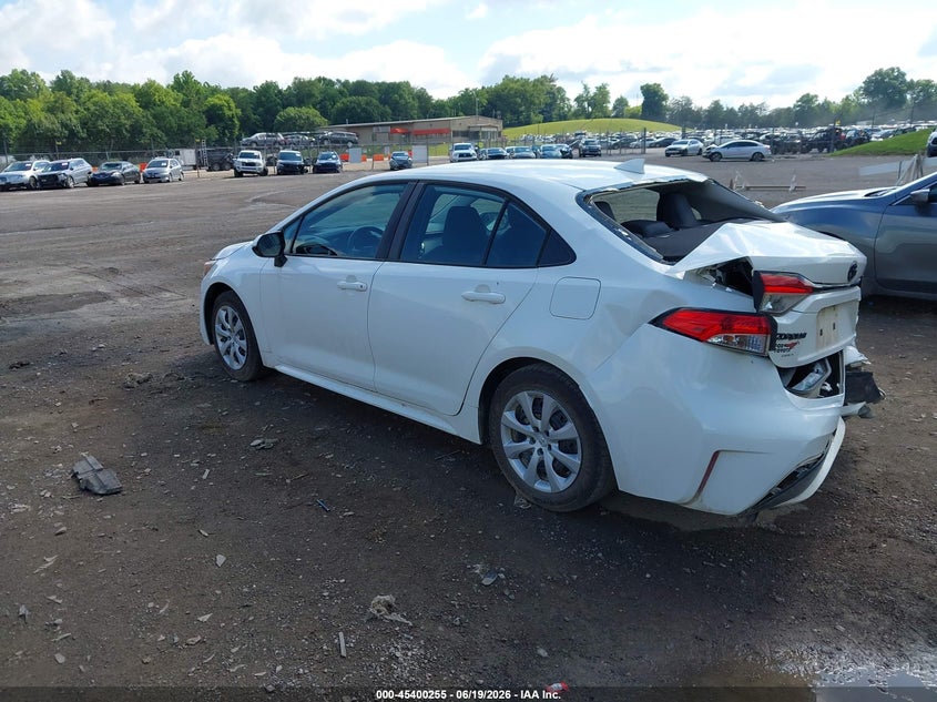 2022 Toyota Corolla VIN 5YFEPMAE3NP355194 IAAI salvage auction — REAR END, Salvage (Tennessee), sold $4,375 on 2026-07-15 (photo 3)