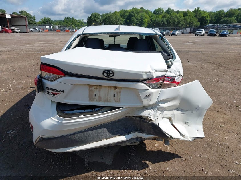 2022 Toyota Corolla VIN 5YFEPMAE3NP355194 IAAI salvage auction — REAR END, Salvage (Tennessee), sold $4,375 on 2026-07-15 (photo 6)