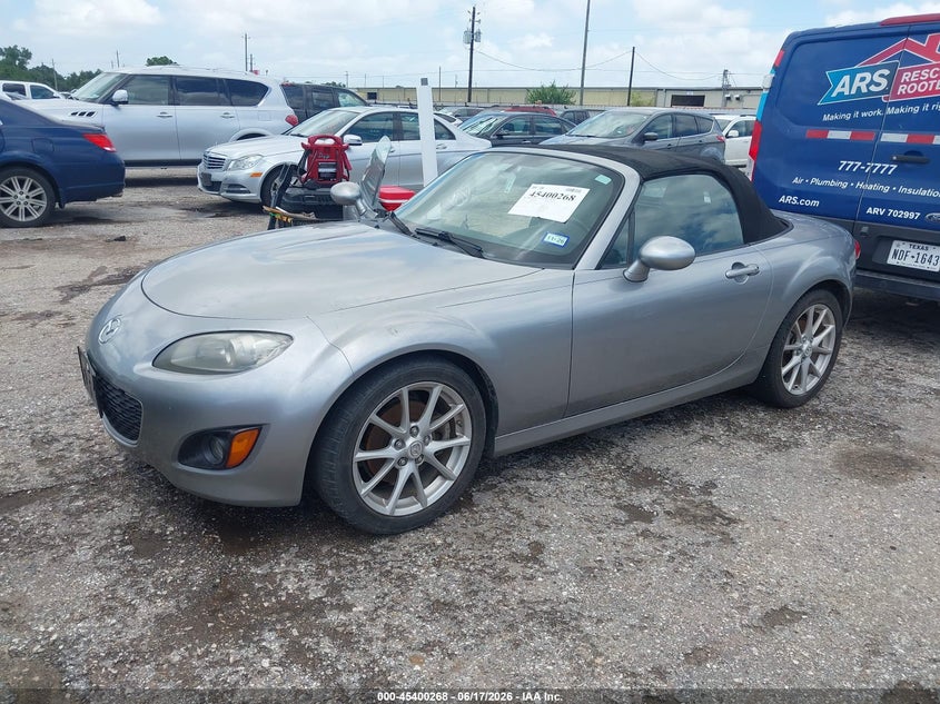 2009 Mazda Mx-5 miata VIN JM1NC25F890201101 IAAI salvage auction — NORMAL WEAR, Original (Texas), sold $1,625 on 2026-07-15 (photo 2)