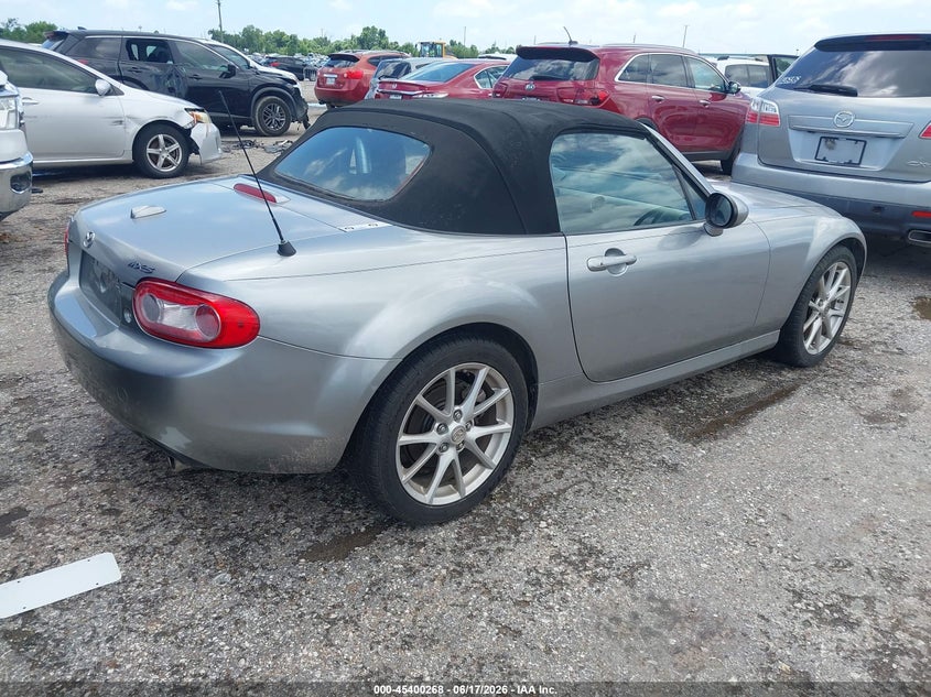 2009 Mazda Mx-5 miata VIN JM1NC25F890201101 IAAI salvage auction — NORMAL WEAR, Original (Texas), sold $1,625 on 2026-07-15 (photo 4)