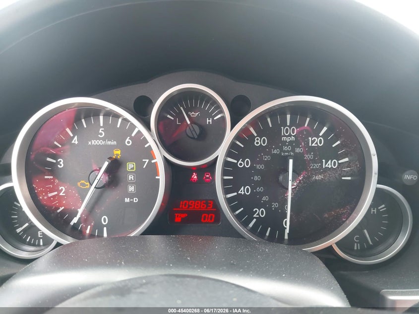 2009 Mazda Mx-5 miata VIN JM1NC25F890201101 IAAI salvage auction — NORMAL WEAR, Original (Texas), sold $1,625 on 2026-07-15 (photo 7)