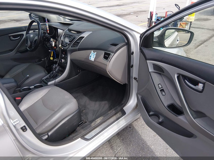 2014 Hyundai Elantra VIN KMHDH4AE4EU113277 IAAI salvage auction — THEFT, Salvage (South Carolina), sold $25 on 2026-07-22 (photo 5)