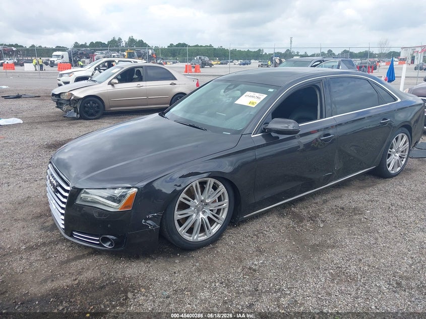 2011 Audi A8 VIN WAURVAFD3BN005205 IAAI salvage auction — SIDE, Salvage (South Carolina), sold $875 on 2026-07-29 (photo 2)