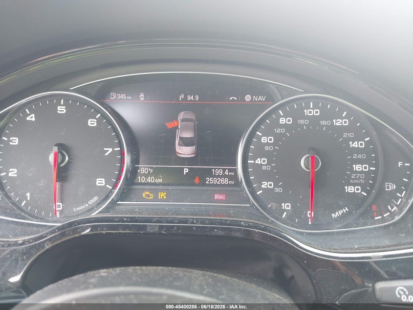 2011 Audi A8 VIN WAURVAFD3BN005205 IAAI salvage auction — SIDE, Salvage (South Carolina), sold $875 on 2026-07-29 (photo 7)