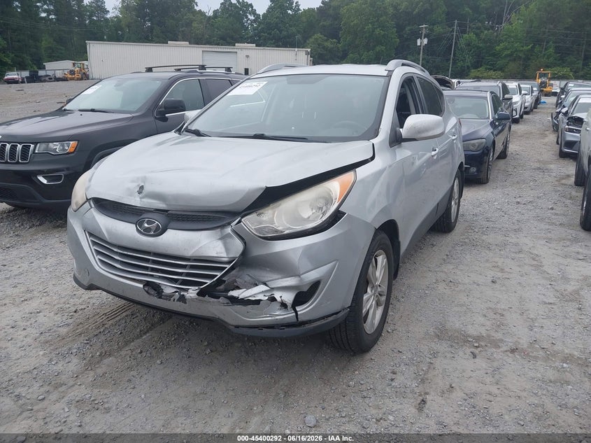 2011 Hyundai Tucson VIN KM8JU3AC8BU258129 IAAI salvage auction — FRONT END, Salvage (Georgia), sold $1,100 on 2026-07-21 (photo 2)