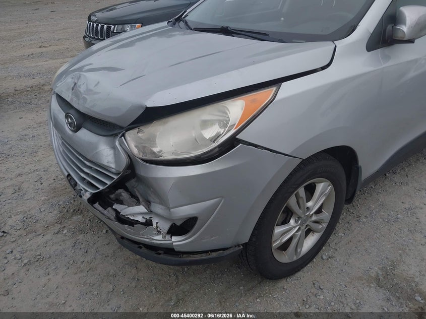 2011 Hyundai Tucson VIN KM8JU3AC8BU258129 IAAI salvage auction — FRONT END, Salvage (Georgia), sold $1,100 on 2026-07-21 (photo 6)
