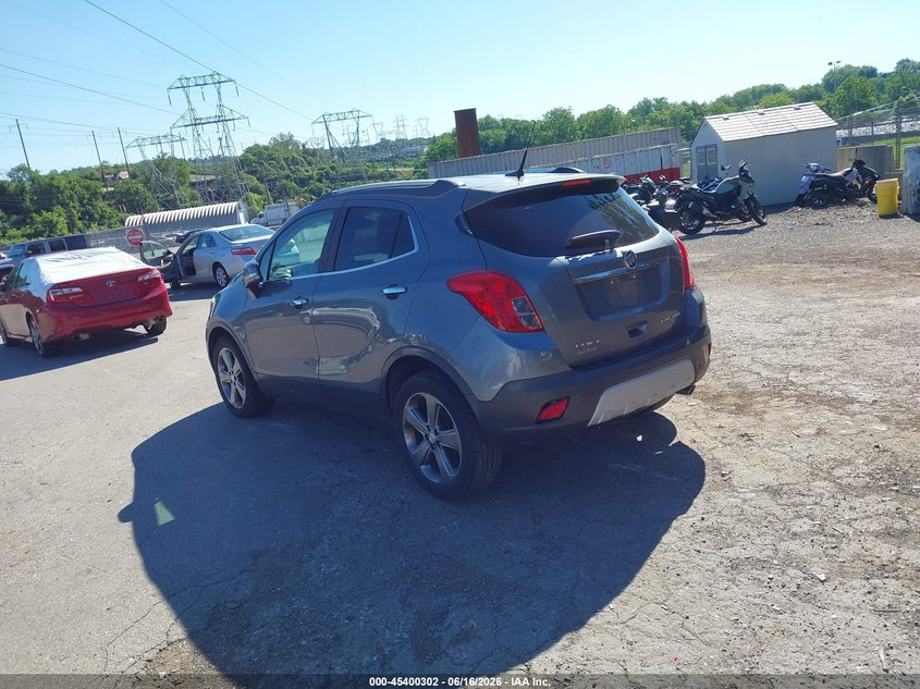 2014 Buick Encore VIN KL4CJASB8EB535663 IAAI salvage auction — NORMAL WEAR, Clear (Pennsylvania), sold $400 on 2026-07-10 (photo 3)