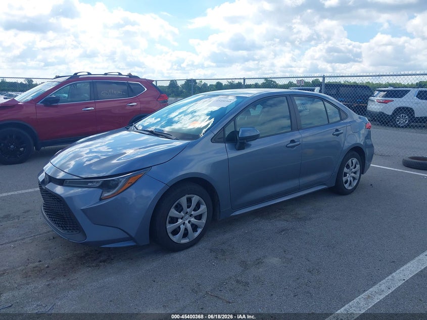 2021 Toyota Corolla VIN 5YFEPMAE4MP241476 IAAI salvage auction — REAR END, Salvage (Indiana), sold $4,700 on 2026-07-24 (photo 2)