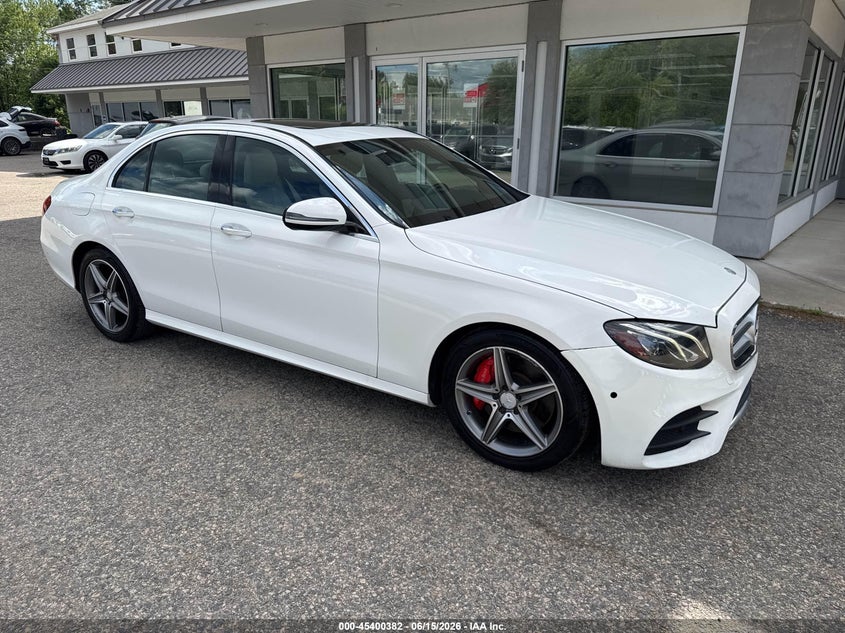 2017 Mercedes-benz E-class VIN WDDZF4JB5HA048053 IAAI salvage auction — NORMAL WEAR, Clear (Massachusetts), sold $9,900 on 2026-07-24 (photo 1)