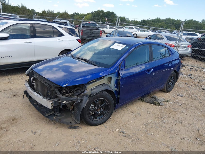 2019 Hyundai Ioniq VIN KMHC65LC7KU179742 IAAI salvage auction — FRONT & REAR, Salvage (North Carolina), sold $1,275 on 2026-07-27 (photo 2)