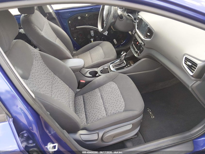 2019 Hyundai Ioniq VIN KMHC65LC7KU179742 IAAI salvage auction — FRONT & REAR, Salvage (North Carolina), sold $1,275 on 2026-07-27 (photo 5)