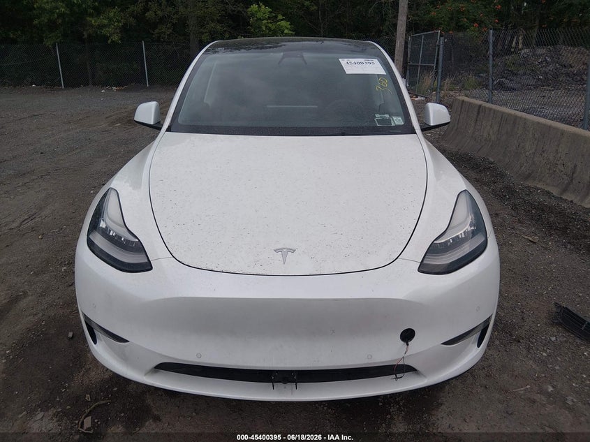 2021 Tesla Model y VIN 5YJYGDED9MF192785 IAAI salvage auction — UNKNOWN, Clear (Texas), sold $12,000 on 2026-07-08 (photo 6)