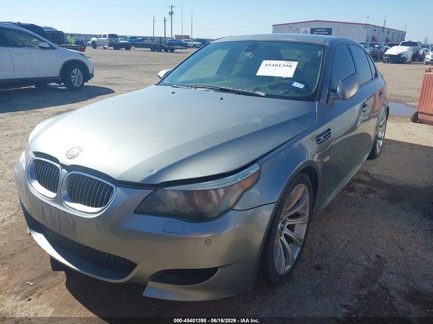 2006 BMW M5 VIN WBSNB93536B581964 IAAI salvage auction — NORMAL WEAR, Original (Texas), sold $8,400 on 2026-07-14 (photo 2)