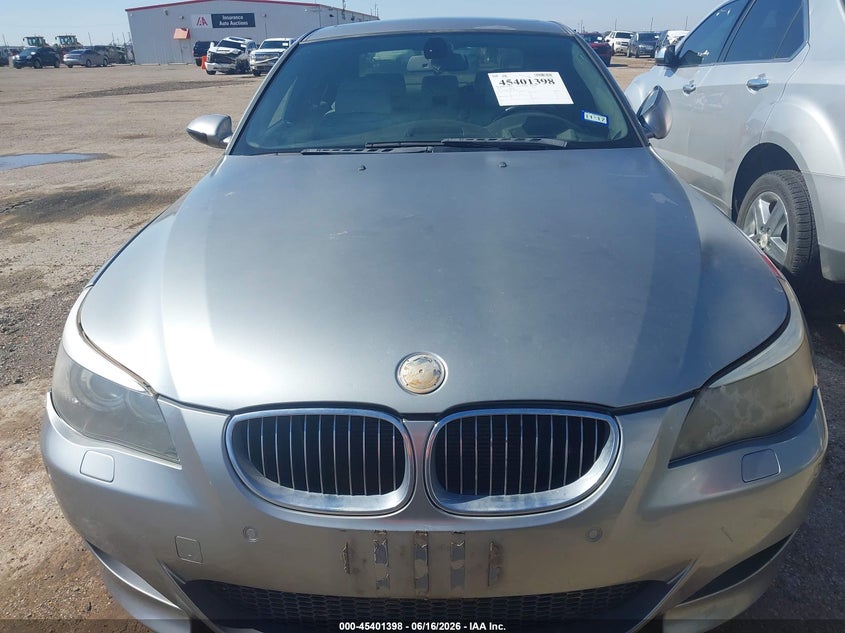 2006 BMW M5 VIN WBSNB93536B581964 IAAI salvage auction — NORMAL WEAR, Original (Texas), sold $8,400 on 2026-07-14 (photo 6)