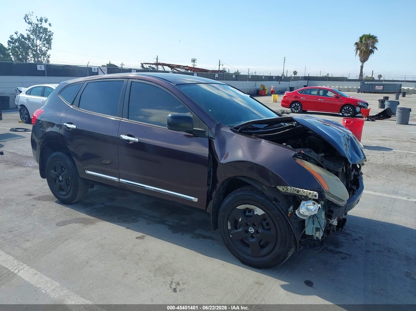 2014 Nissan Rogue VIN JN8AS5MT5EW606029 IAAI salvage auction — FRONT END, Salvage (California), sold $525 on 2026-07-08 (photo 1)
