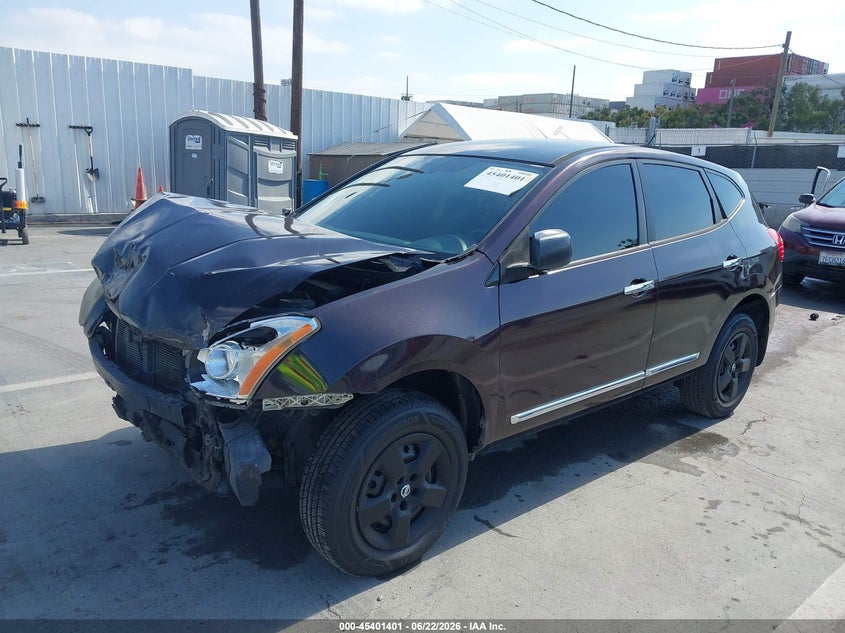 2014 Nissan Rogue VIN JN8AS5MT5EW606029 IAAI salvage auction — FRONT END, Salvage (California), sold $525 on 2026-07-08 (photo 2)