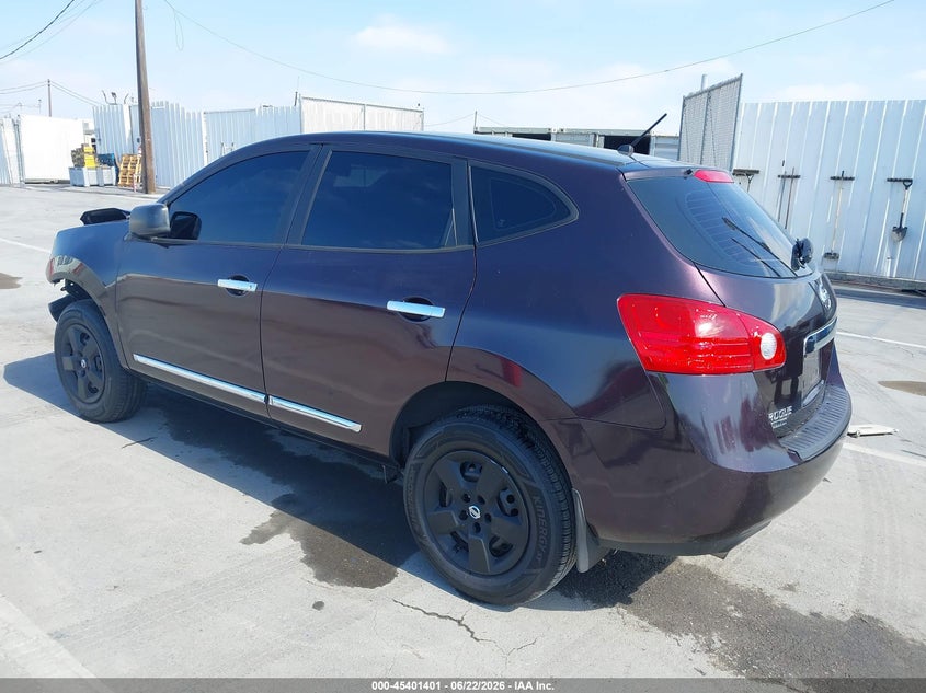 2014 Nissan Rogue VIN JN8AS5MT5EW606029 IAAI salvage auction — FRONT END, Salvage (California), sold $525 on 2026-07-08 (photo 3)