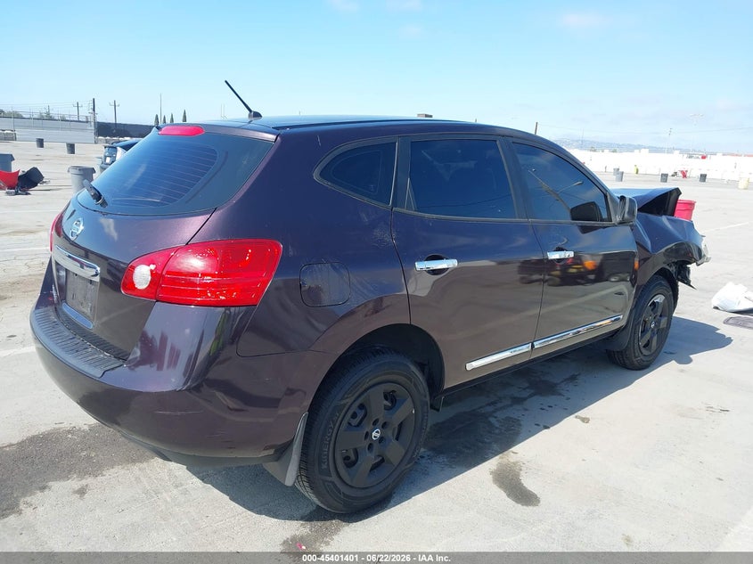 2014 Nissan Rogue VIN JN8AS5MT5EW606029 IAAI salvage auction — FRONT END, Salvage (California), sold $525 on 2026-07-08 (photo 4)