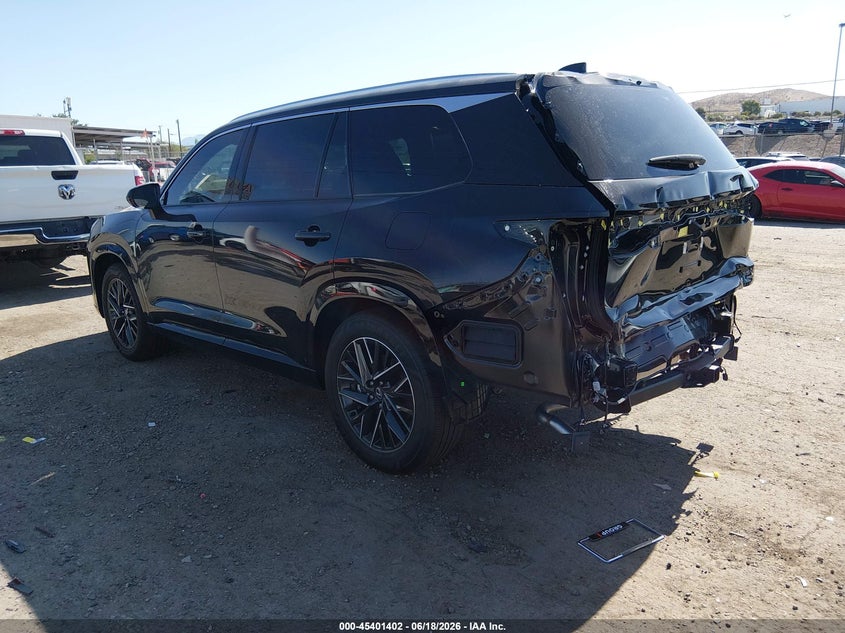 2026 Lexus TX 350 VIN 5TDAAAB61TS071332 IAAI salvage auction — REAR END, Wait Title, sold $21,700 on 2026-09-14 (photo 3)