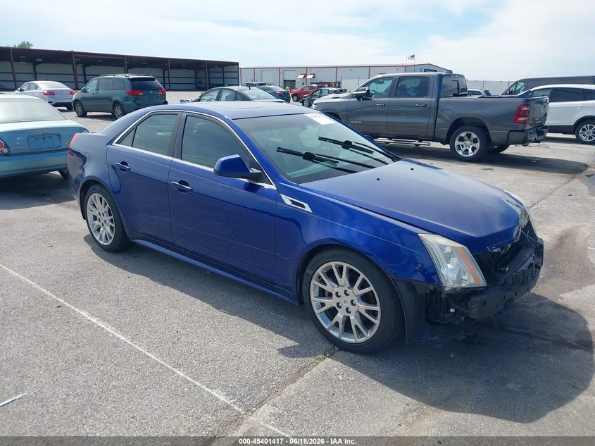 2012 Cadillac Cts VIN 1G6DP5E32C0115008 IAAI salvage auction — FRONT END, Clear (Indiana), sold $675 on 2026-07-10 (photo 1)