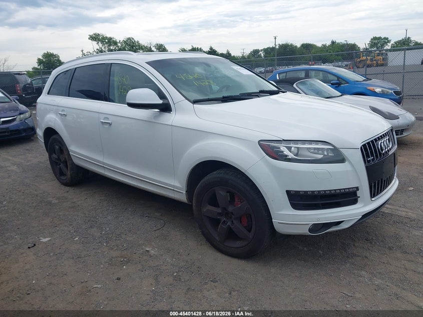 2015 Audi Q7 VIN WA1LGAFE9FD019191 IAAI salvage auction — NORMAL WEAR, Clear (Virginia), sold $650 on 2026-07-28 (photo 1)