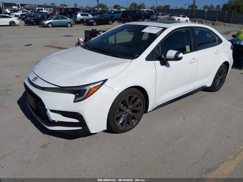 2024 Toyota Corolla VIN JTDP4MCE7RJ105174 IAAI salvage auction — UNDERCARRIAGE, Salvage Title, sold $8,800 on 2026-07-29 (photo 2)