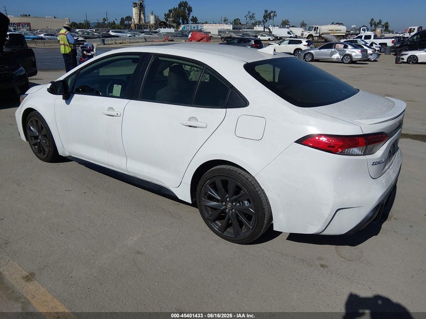 2024 Toyota Corolla VIN JTDP4MCE7RJ105174 IAAI salvage auction — UNDERCARRIAGE, Salvage Title, sold $8,800 on 2026-07-29 (photo 3)