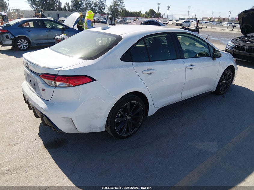 2024 Toyota Corolla VIN JTDP4MCE7RJ105174 IAAI salvage auction — UNDERCARRIAGE, Salvage Title, sold $8,800 on 2026-07-29 (photo 4)
