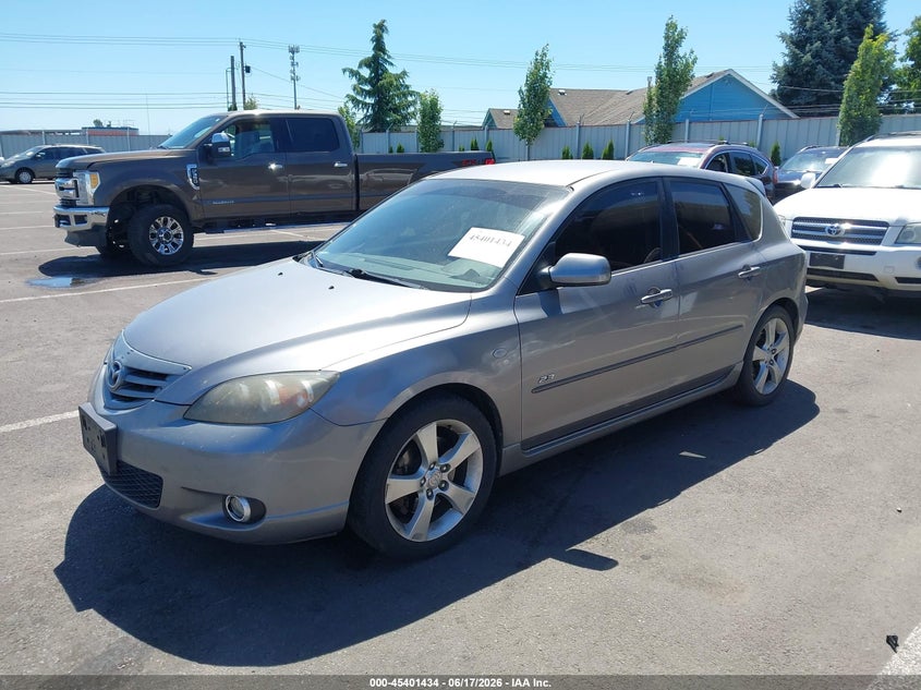 2005 Mazda 3 VIN JM1BK343851228628 IAAI salvage auction — NORMAL WEAR, Peddle Clear Public-Restricted (Oregon), sold $200 on 2026-07-28 (photo 2)
