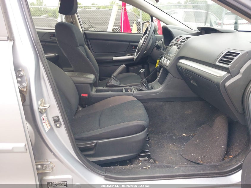2016 Subaru Impreza VIN JF1GJAA65GG009353 IAAI salvage auction — SIDE, Salvage Title, sold $425 on 2026-07-17 (photo 5)