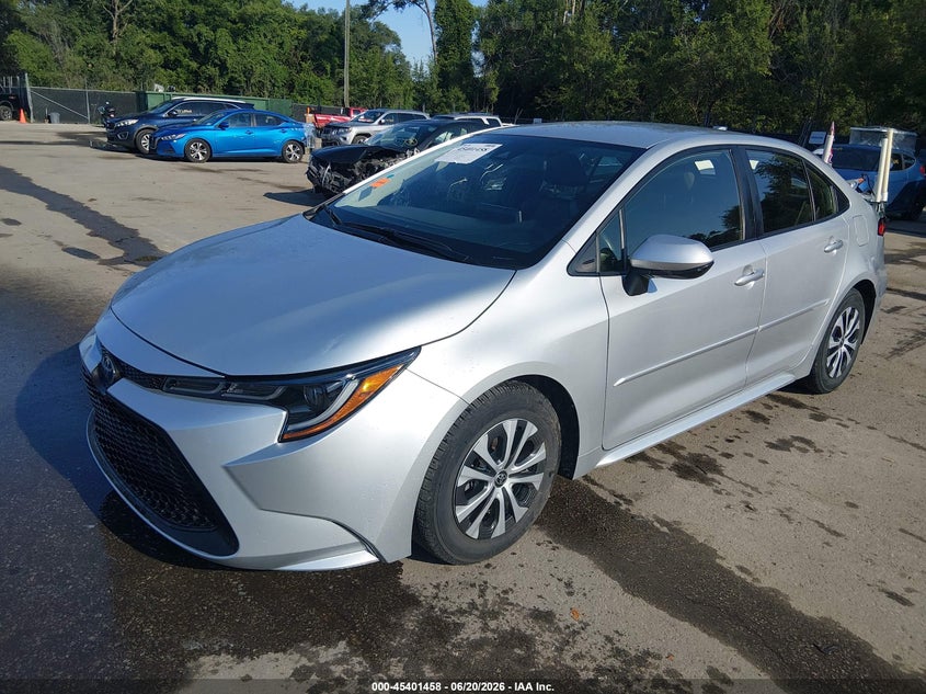 2022 Toyota Corolla VIN JTDEAMDE9N3012878 IAAI salvage auction — REAR END, Salvage Title, sold $6,000 on 2026-07-26 (photo 2)