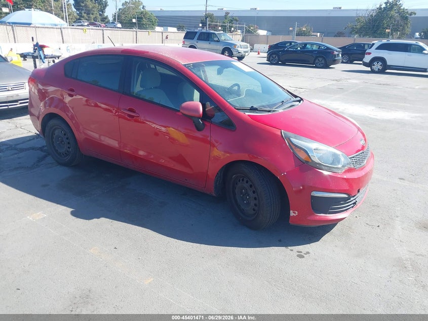 2014 Kia Rio VIN KNADM4A31E6332584 IAAI salvage auction — NORMAL WEAR, Clear-Dealer Only (Texas), sold $25 on 2026-07-29 (photo 1)